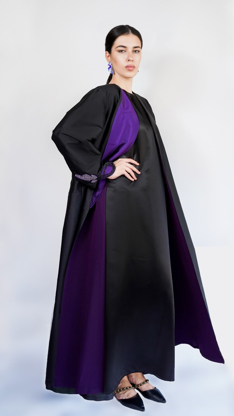 Lavender Twilight Grace Abaya